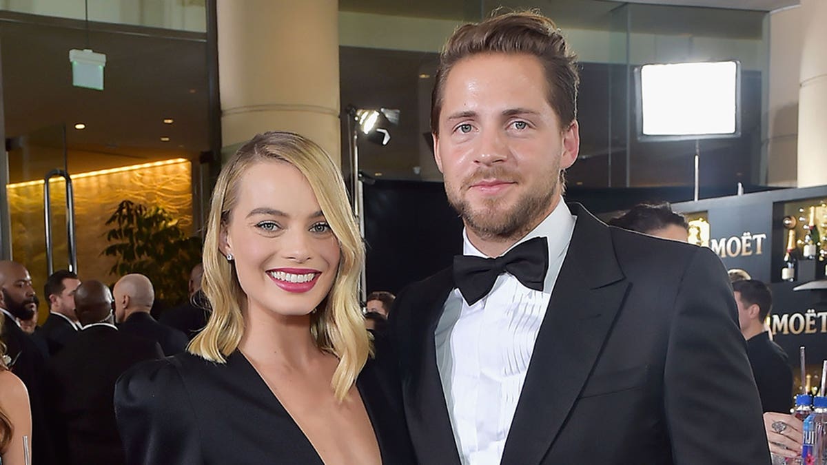 Margot Robbie and Tom Ackerley