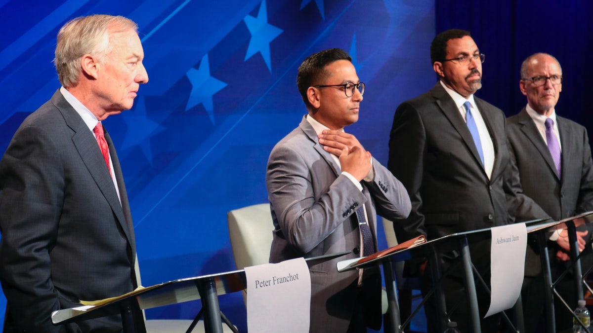 Maryland's Democratic gubernatorial candidates debate
