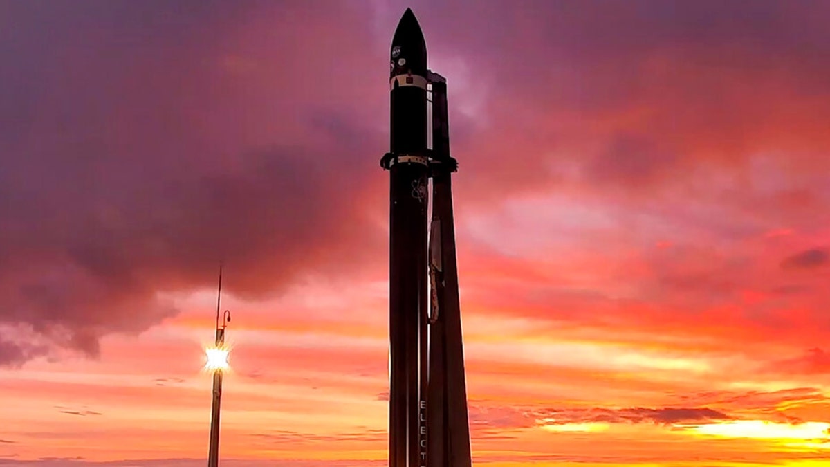 Rocket Lab's Electron Rocket in New Zealand