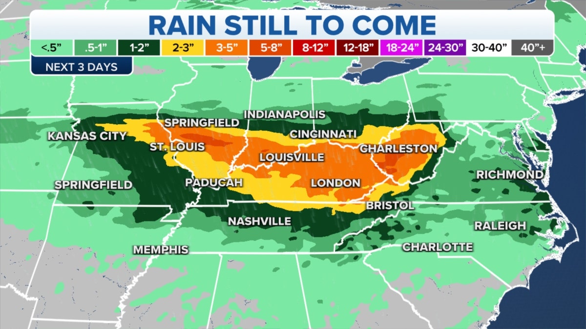 Midwest rain forecast