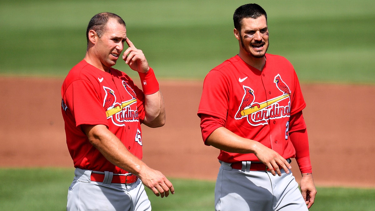 Cardinals' Paul Goldschmidt, Nolan Arenado to miss series in Toronto