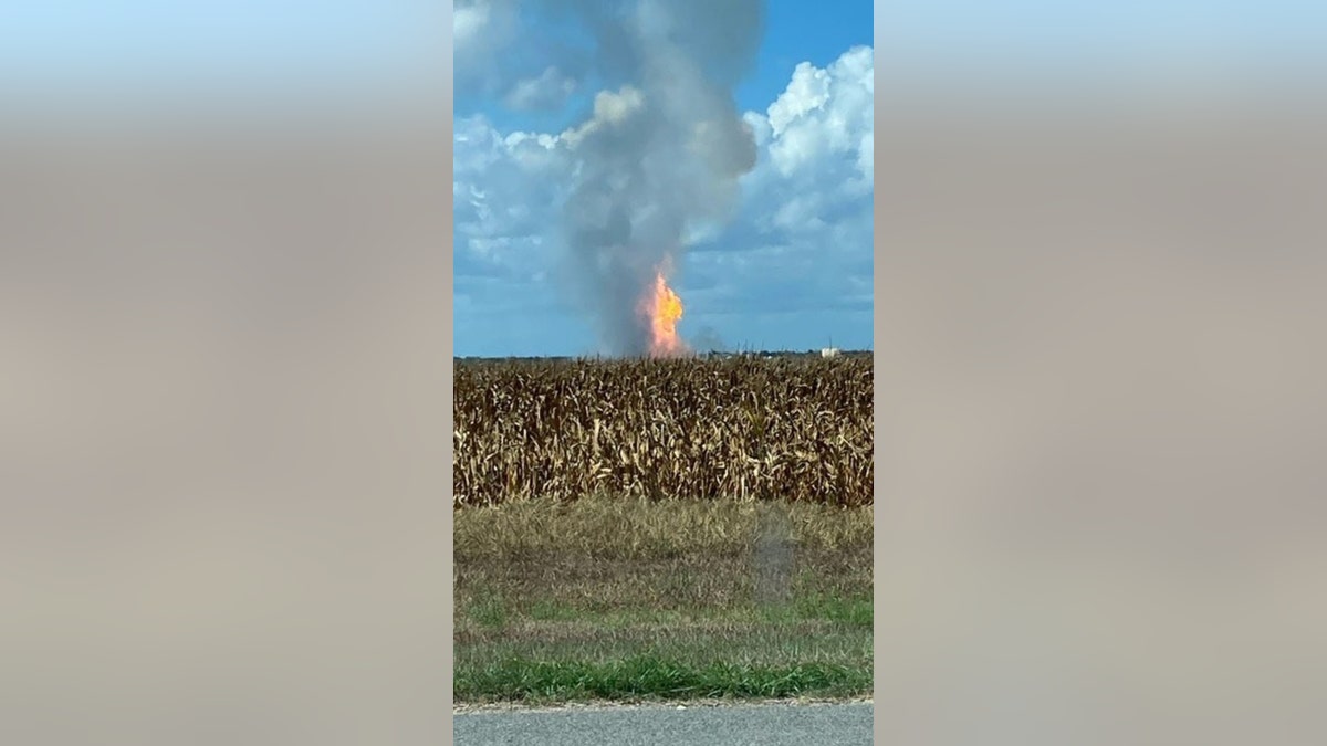 Fort Bend County pipeline explodes