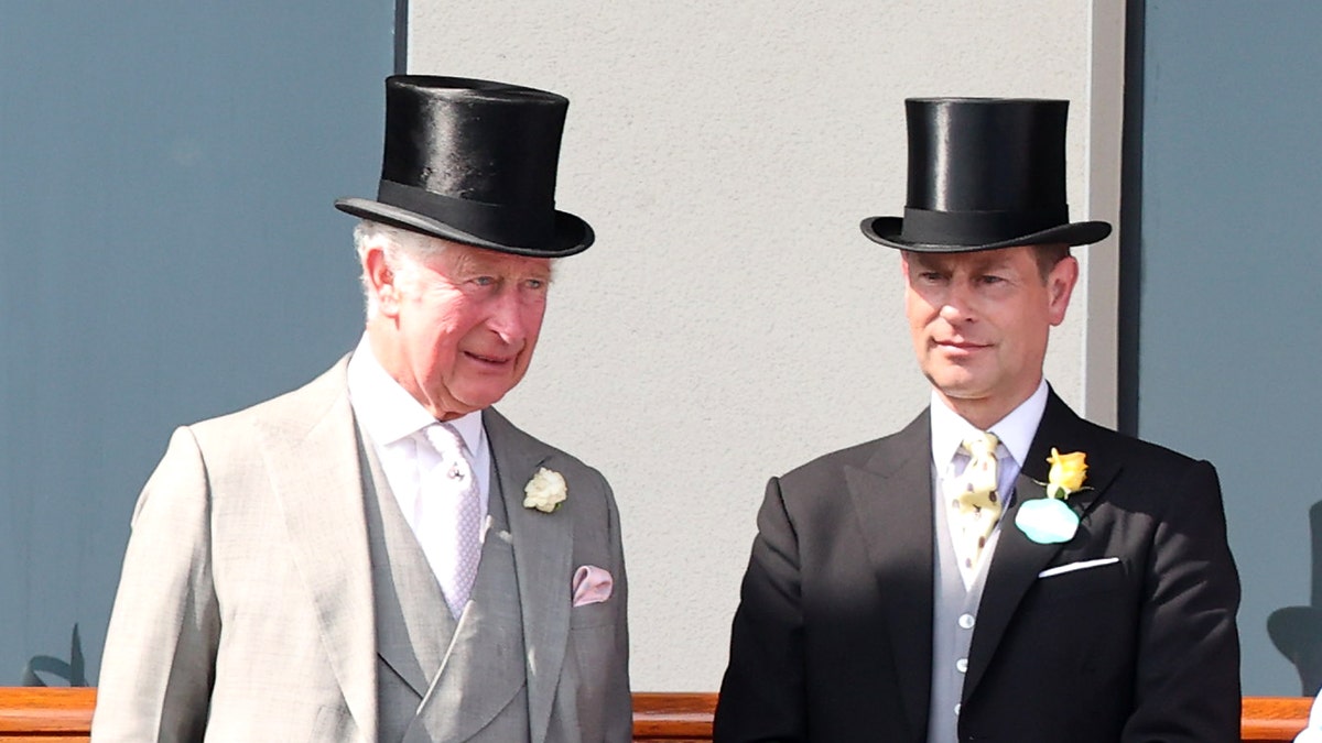 Prince Edward and Prince Charles