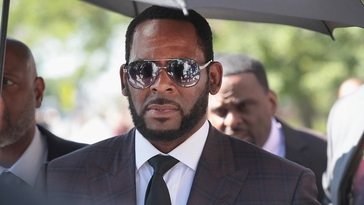 R. Kelly Leaving Court