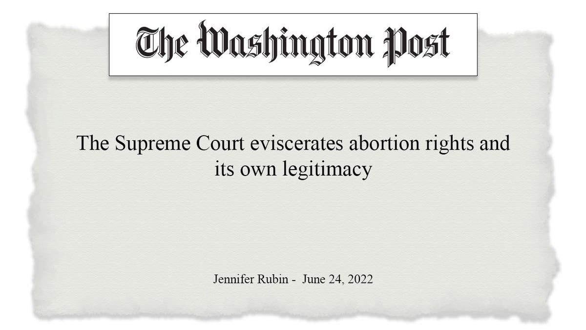 Washington Post headline