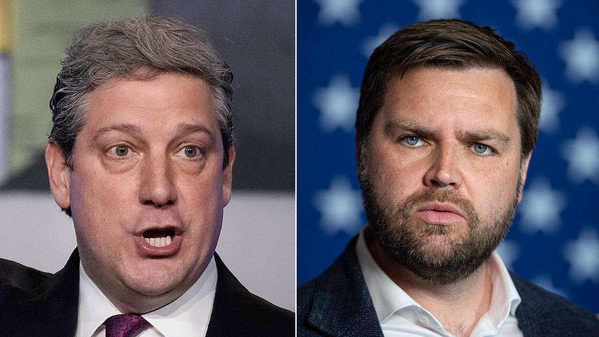 Ohio Senate candidates J.D. Vance and Tim Ryan