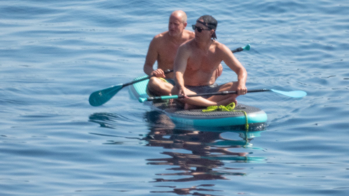 Matthew McConaughey and Woody Harrelson enjoyed some time in the sun together on vacation.