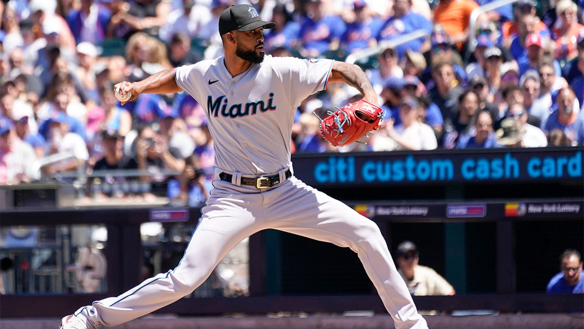 Marlins' Sandy Alcantara throws MLB-most 3rd complete game - NBC