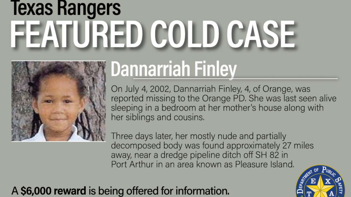 Dannarriah Finley, missing Texas girl.