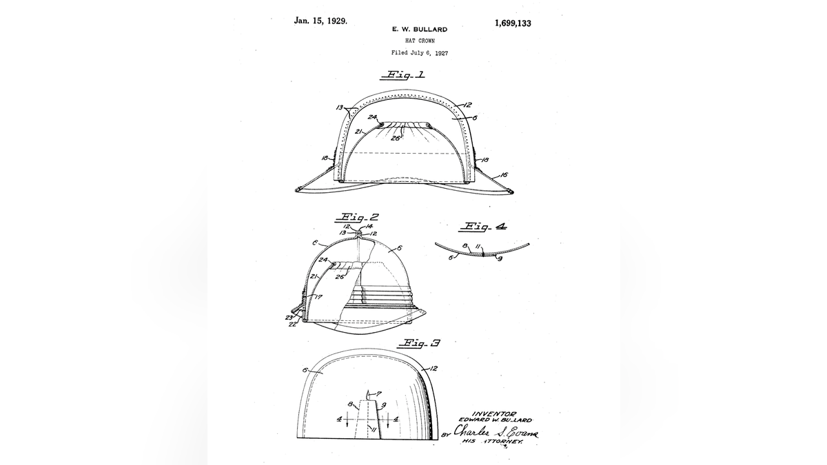 Hard hat patent
