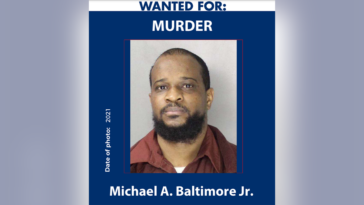 Michael Baltimore is wanted by US Marshals for murder