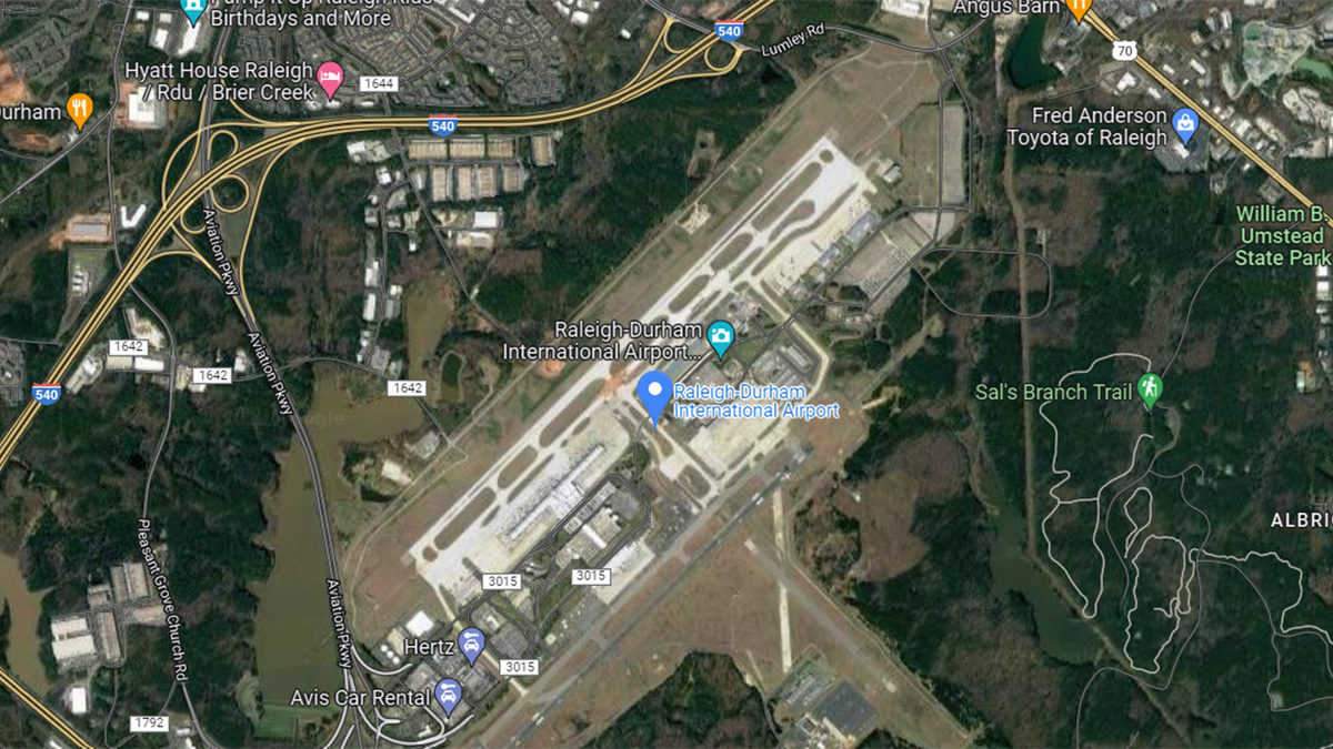A Google Maps photo of the Raleigh-Durham International Airport