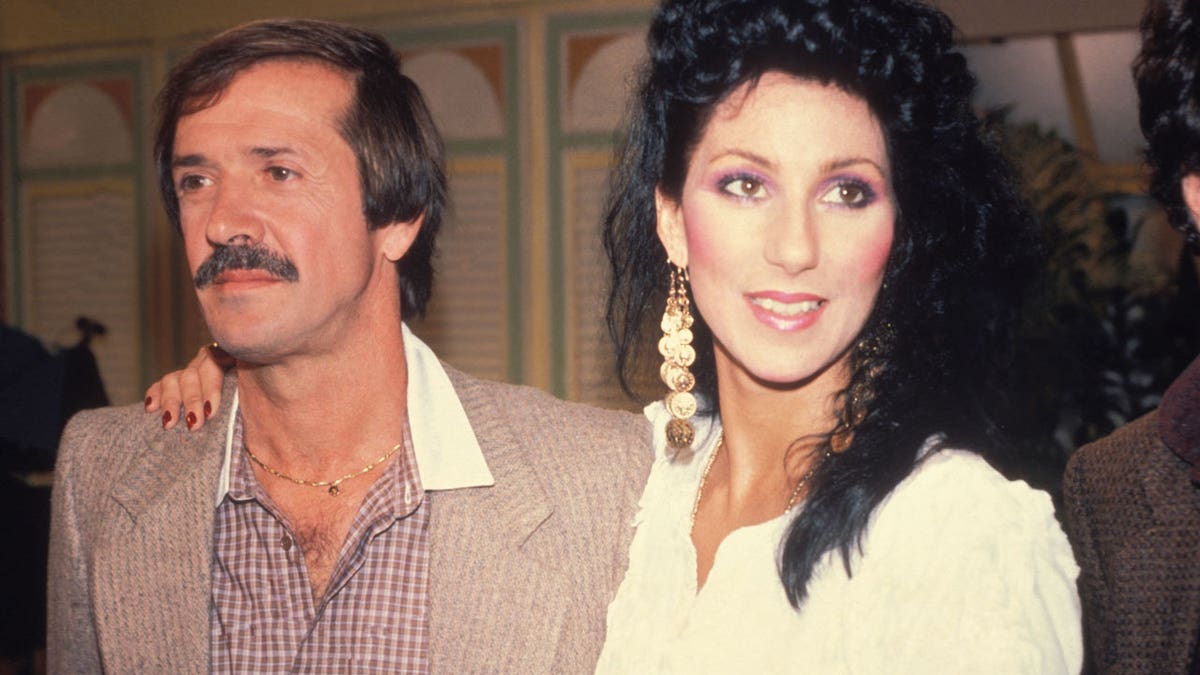 Sonny and Cher in a photograph
