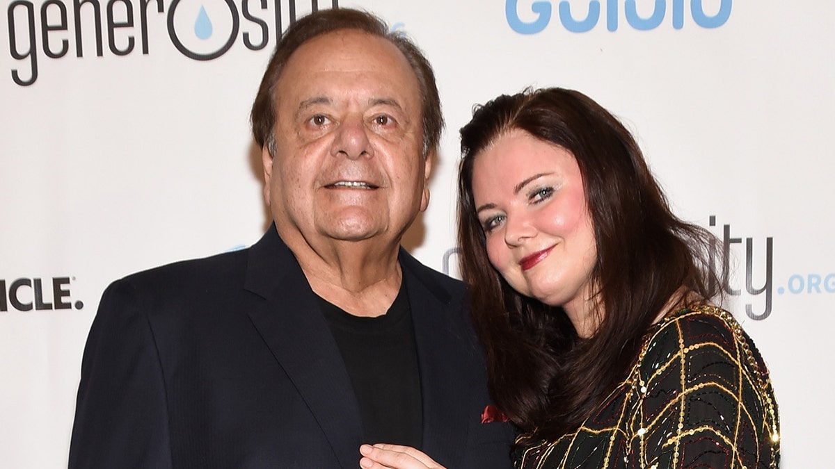 Paul Sorvino and his wife Dee Dee pose for a photo