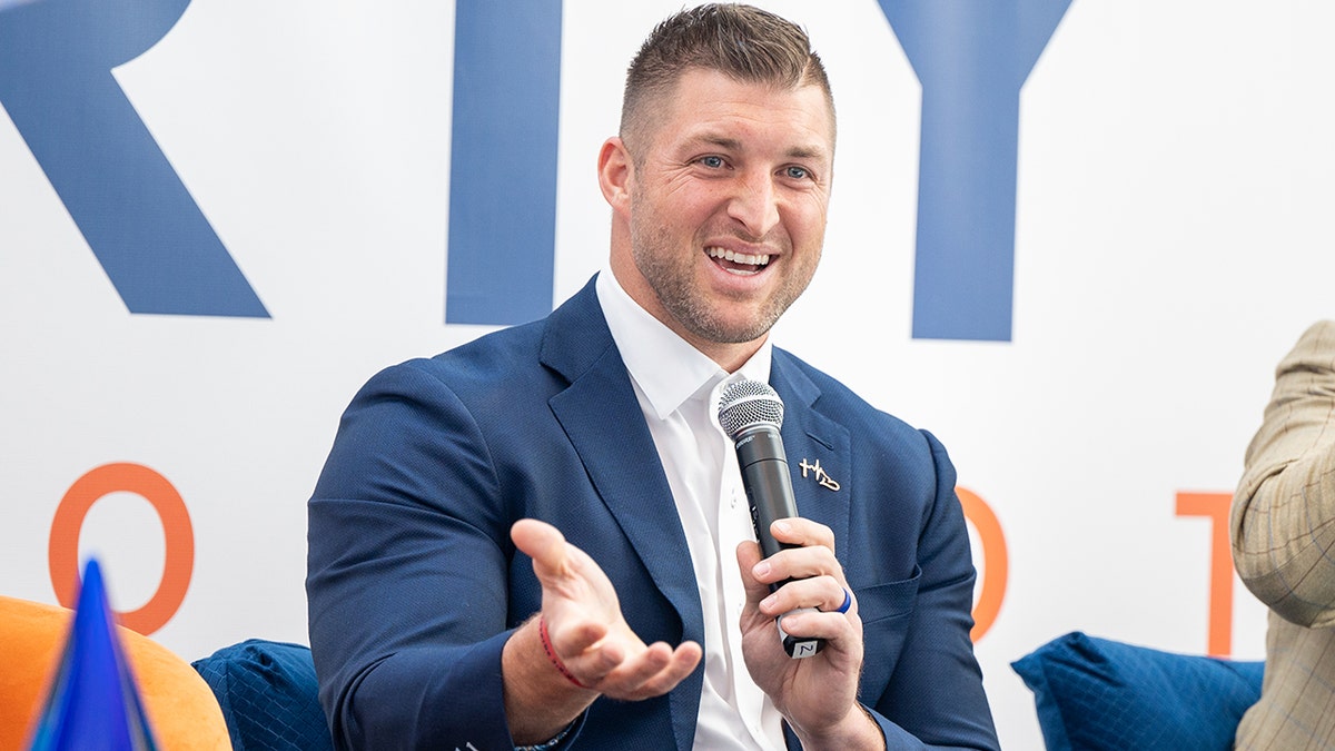 Tim Tebow at the International Poverty Forum