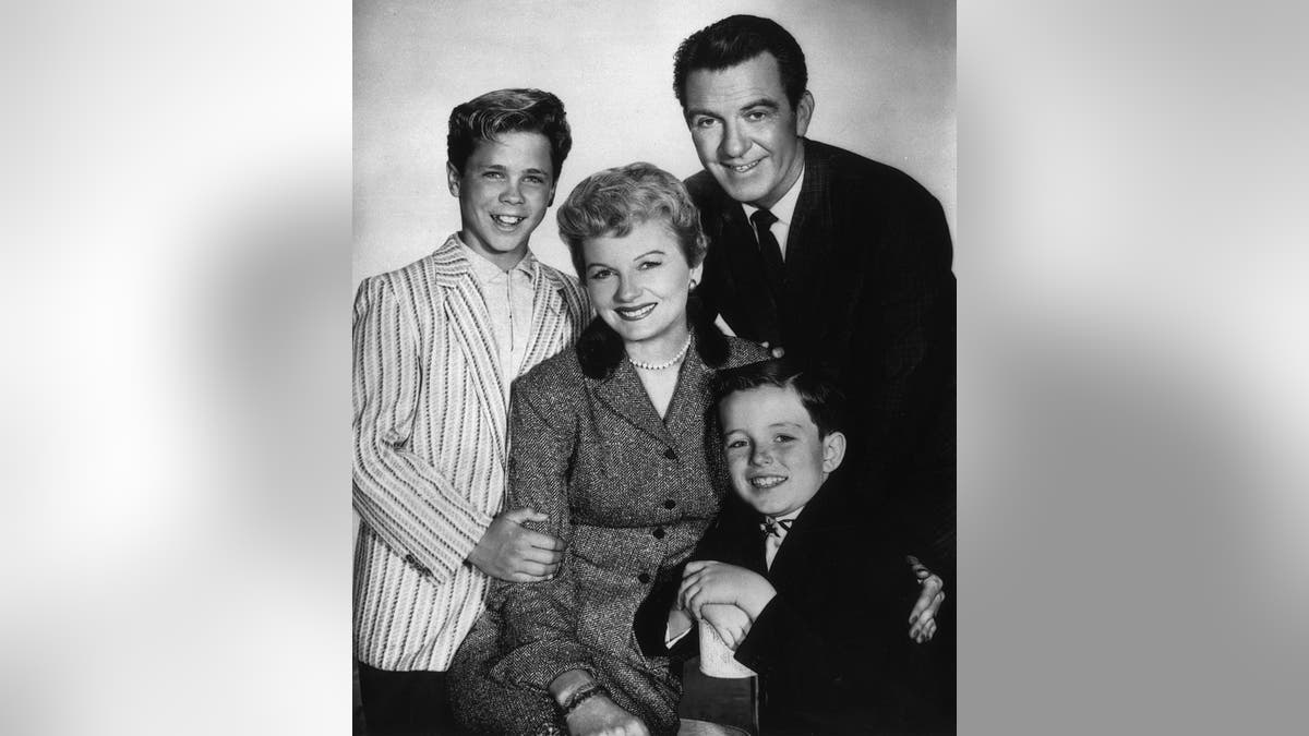 Tony Dow and other cast from "Leave it to Beaver"