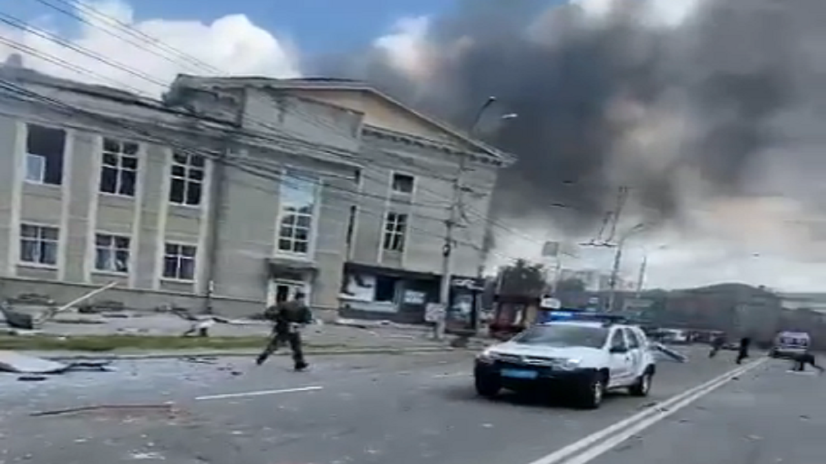 Vinnystia, Ukraine attacked by Putin's military