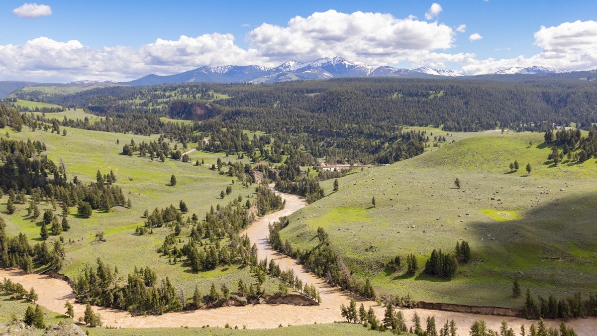 Lamar and Yellowstone rivers