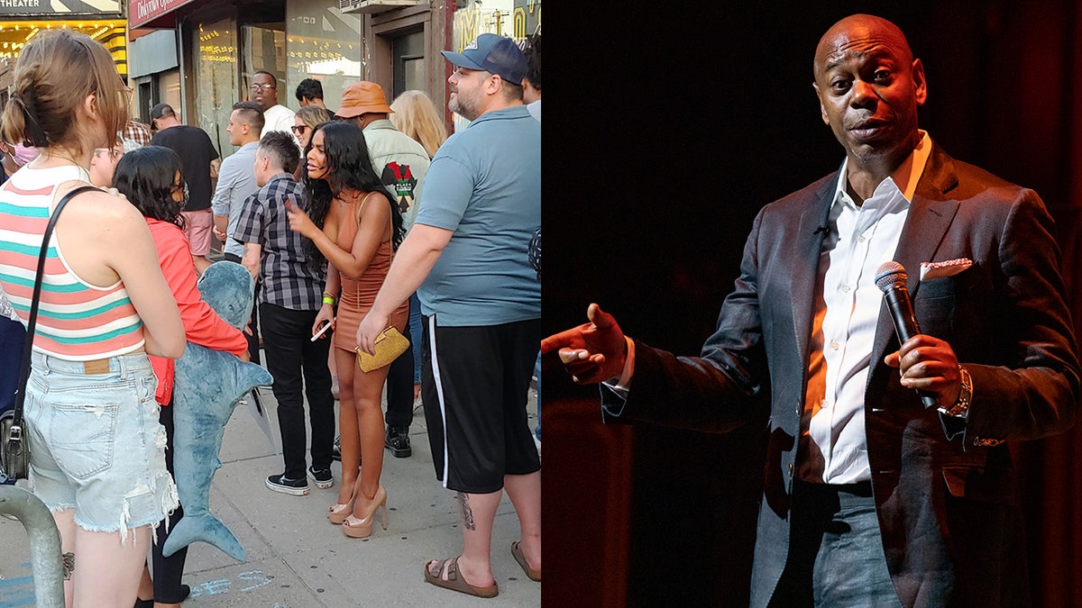 Dave Chappelle performed at a nearby Varsity Theater in Minneapolis