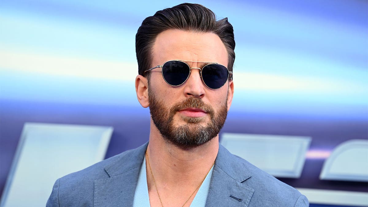 Chris Evans at "Lightyear" premiere