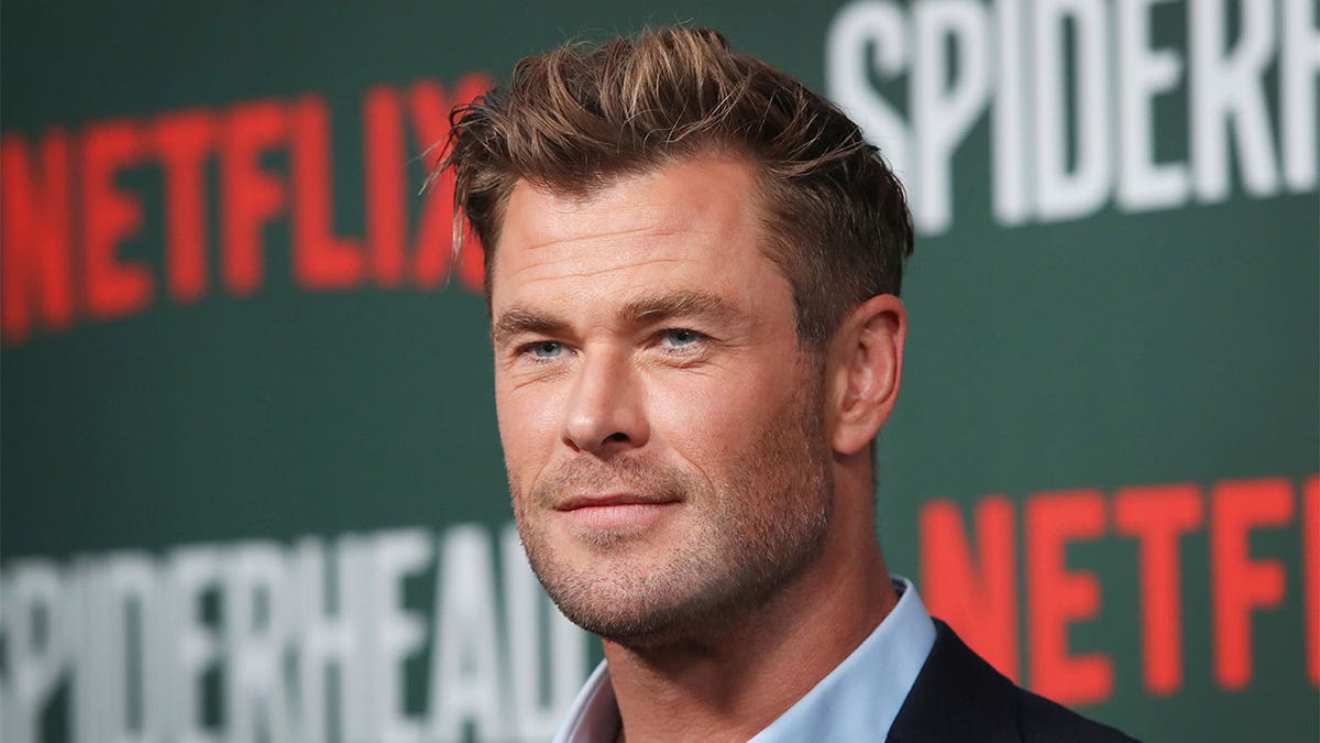 Chris Hemsworth at "Spiderhead" screening