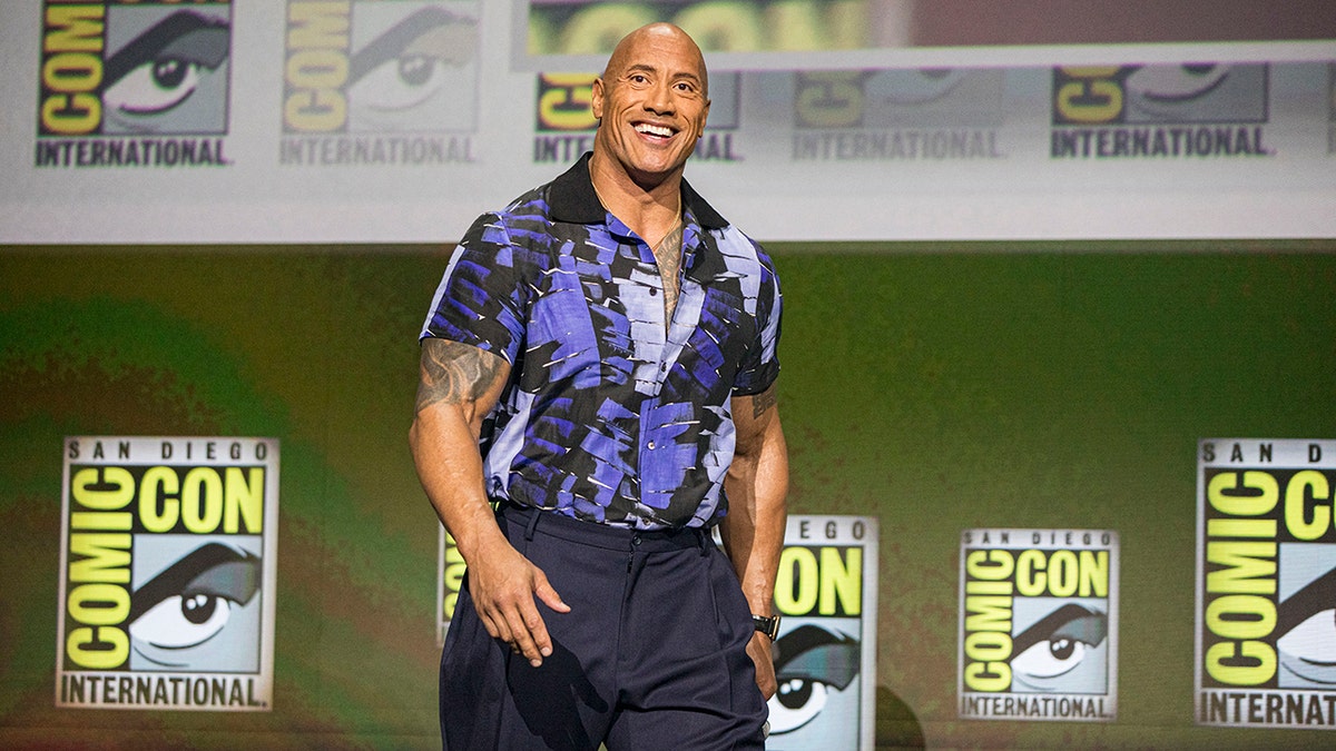 The Rock at Comic-Con