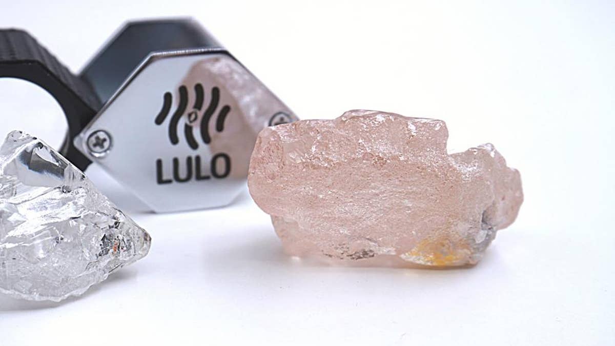 Angola pink diamond