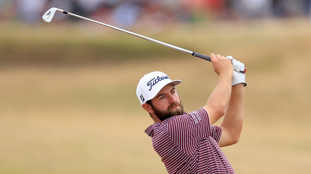 Cameron Young at the Open