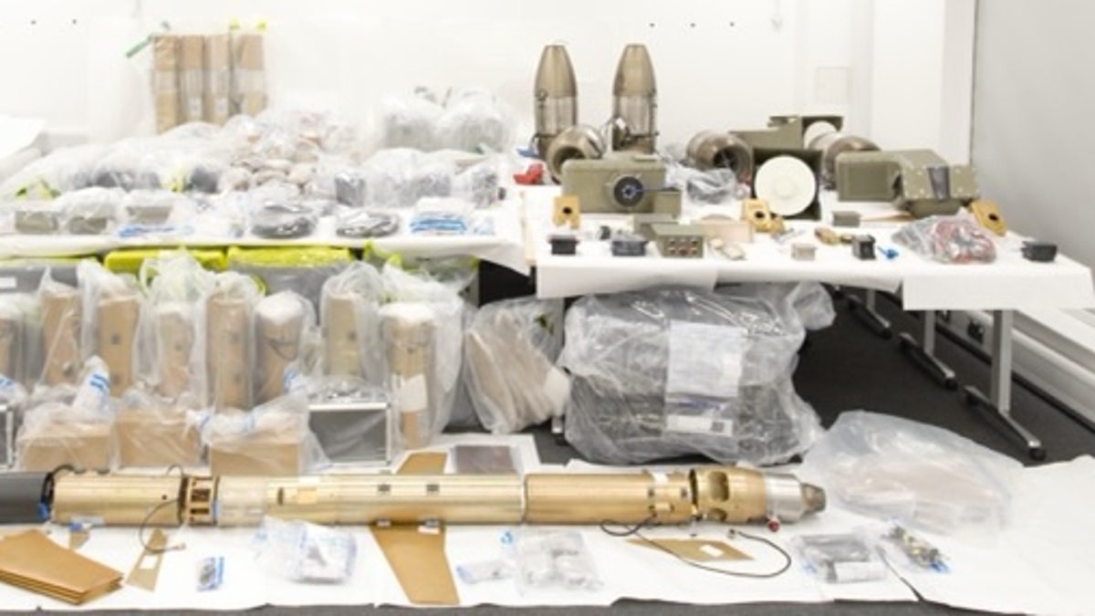 Iranian smugglers weapons