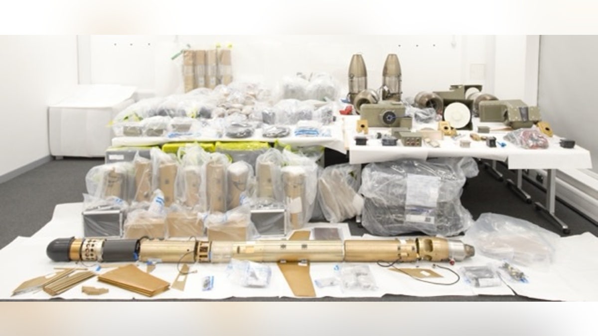 Iranian smugglers weapons
