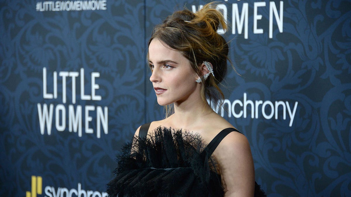 Emma Watson at the Little Women premiere