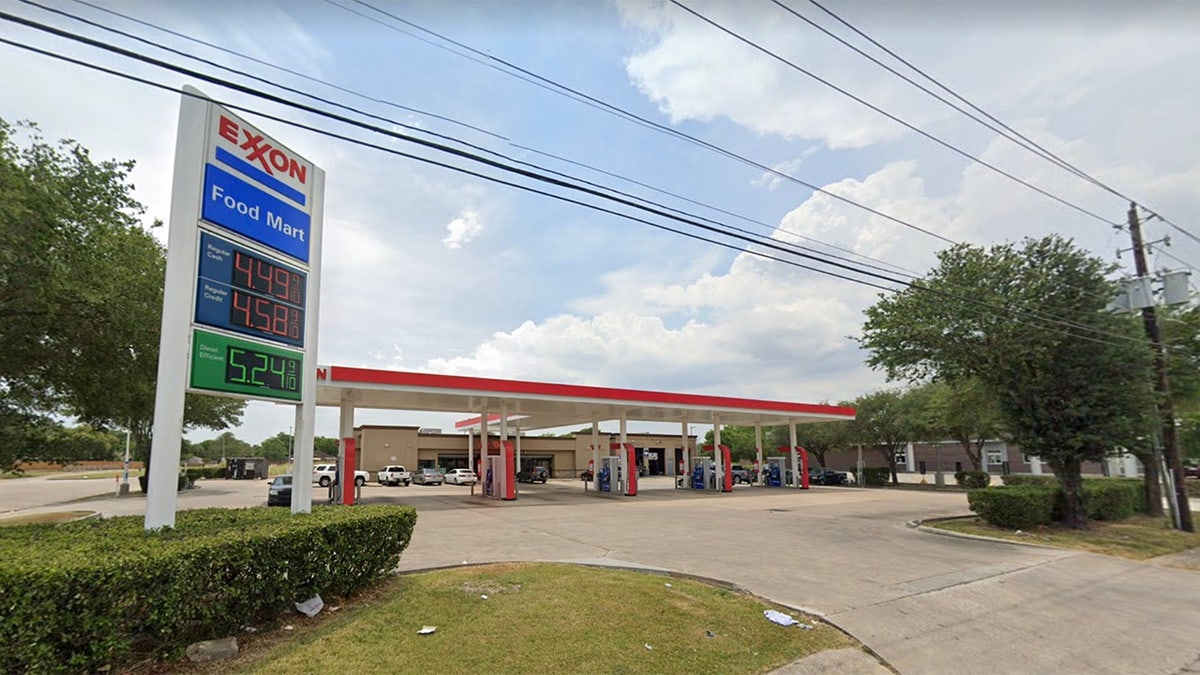 Houston gas station shooting