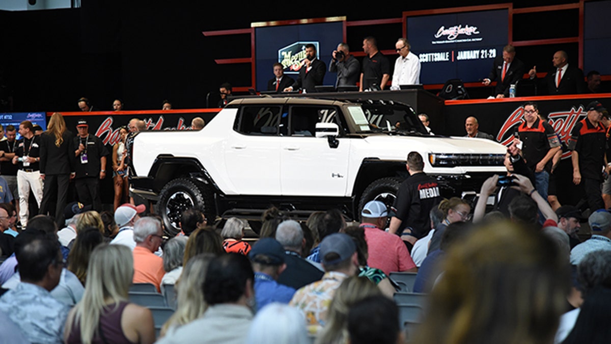 Hummer EV Barrett Jackson