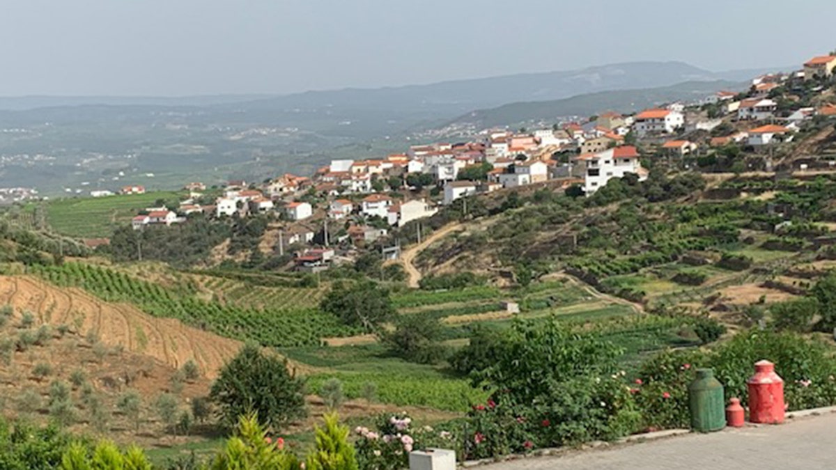 Portugal scene during a bike tour