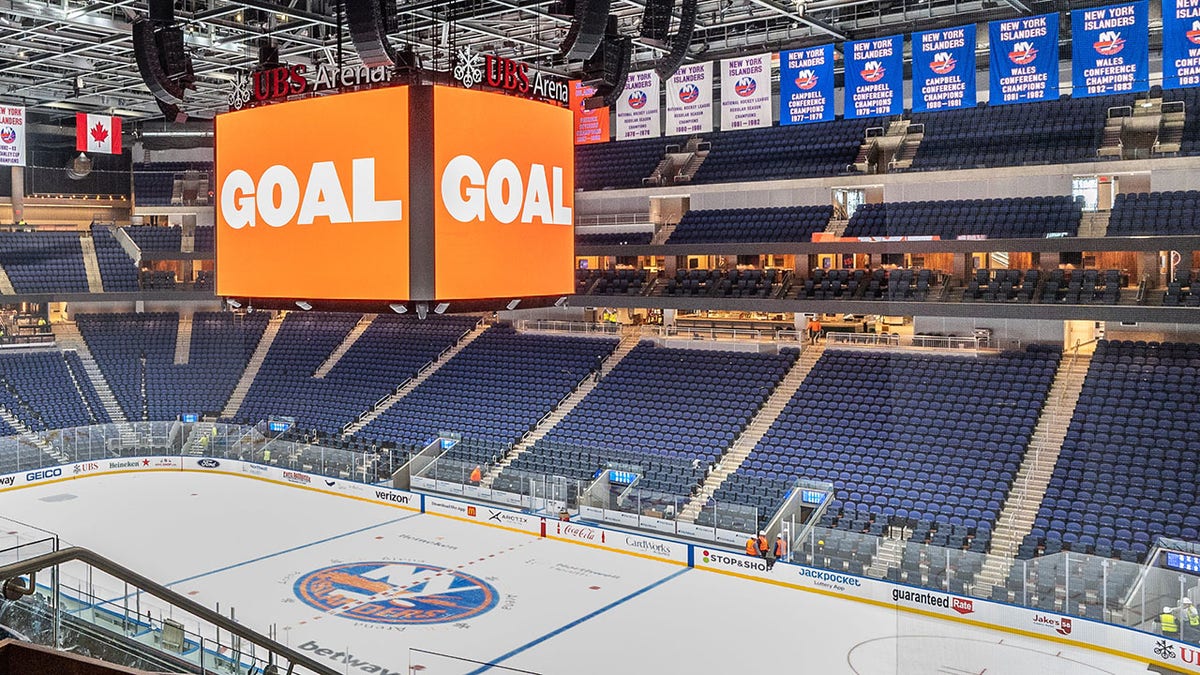 General view of inside UBS Arena