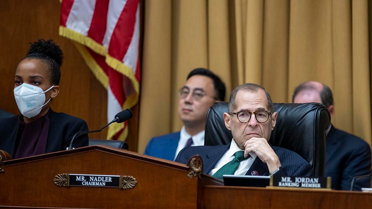 Jerry Nadler in a committee meeting