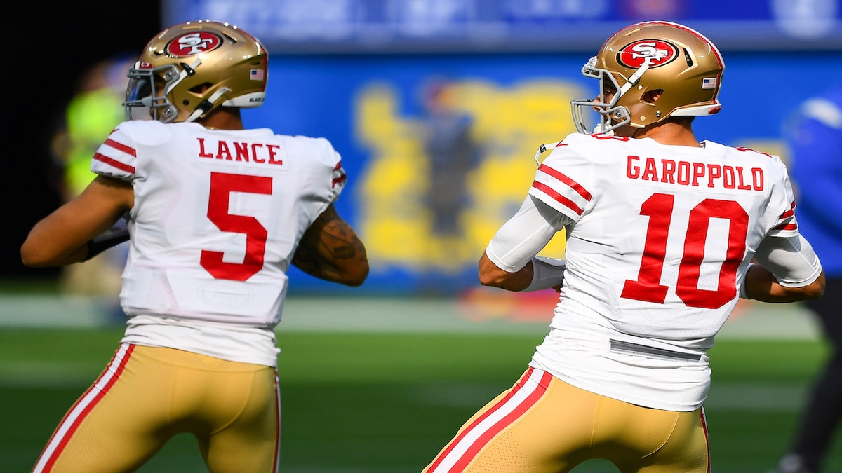 49ers’ Trey Lance discusses relationship with ‘big bro’ Jimmy Garoppolo despite replacing him as starting QB
