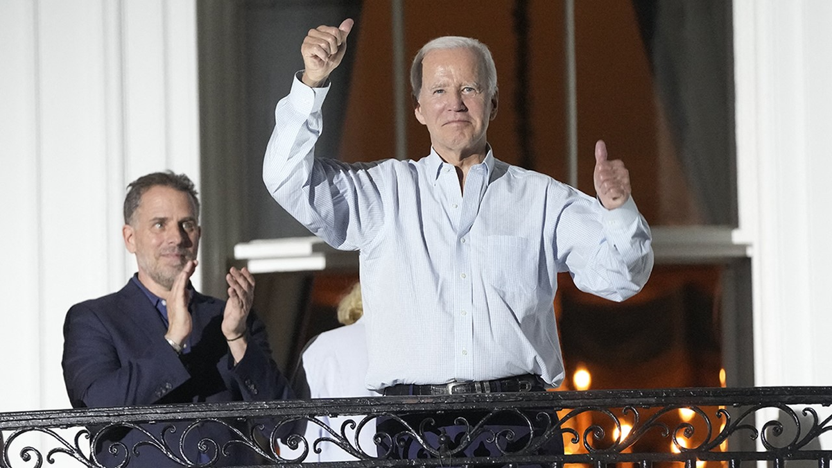 Joe Biden and Hunter Biden 