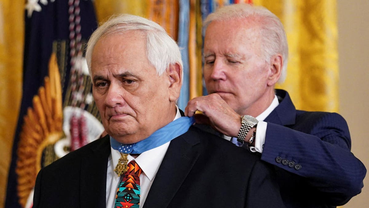 Biden honors Vietnam War veteran at Medal of Honors ceremony