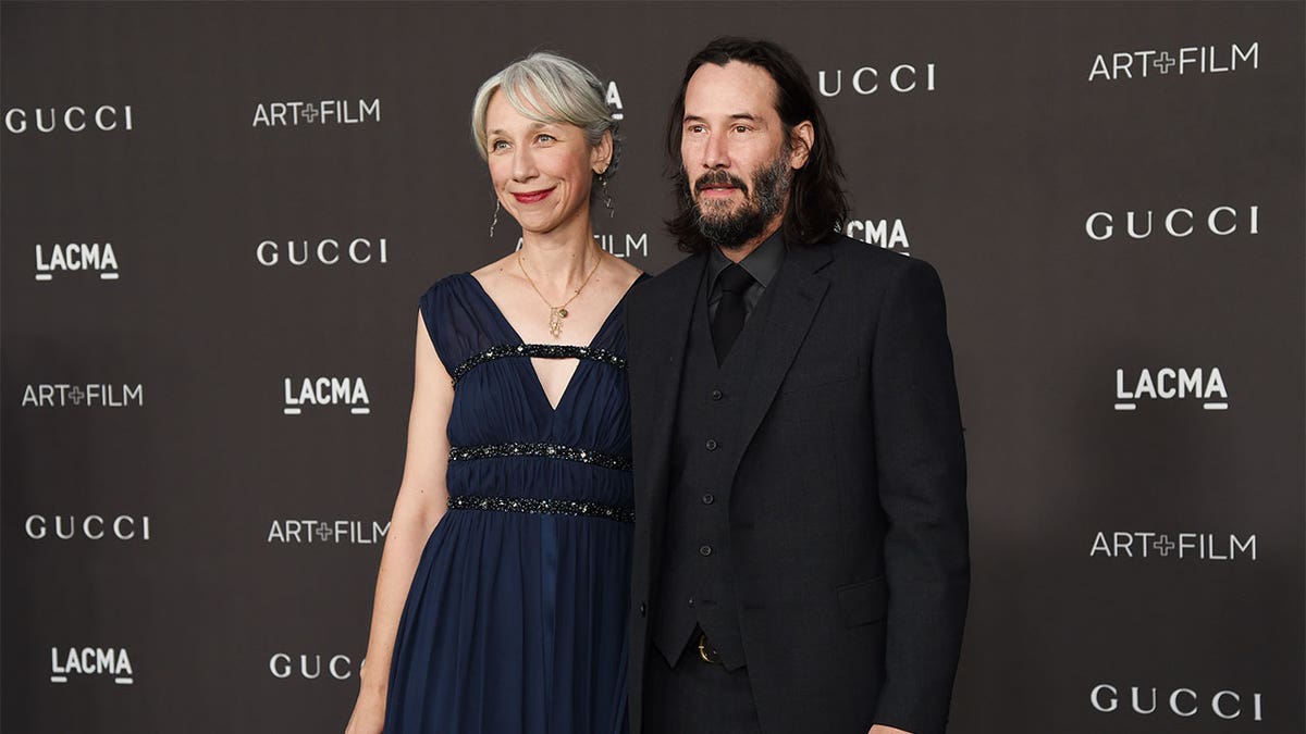 Keanu Reeves and Alexandra Grant