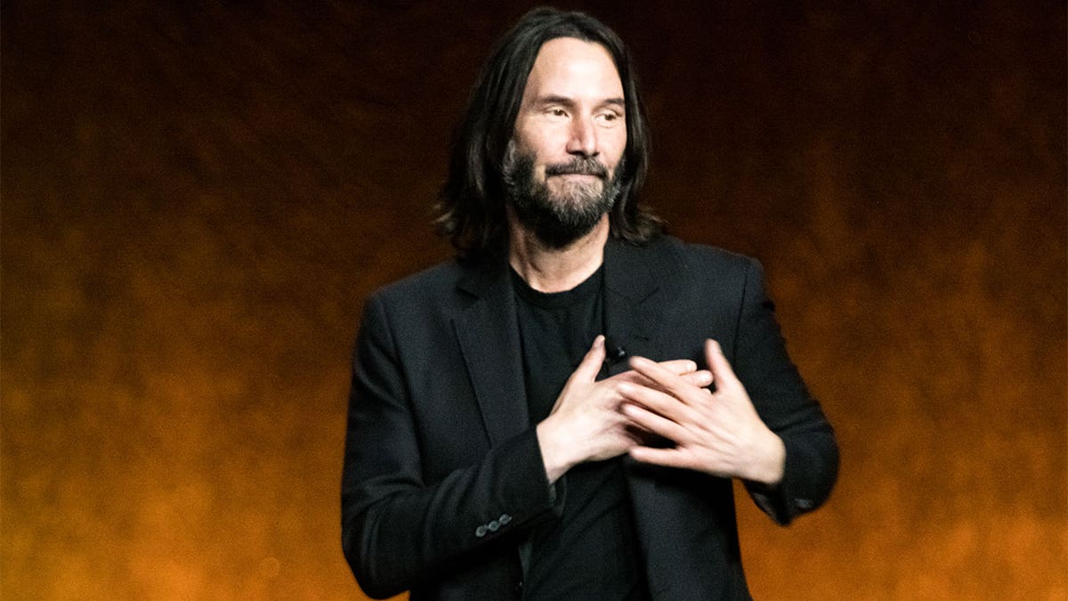Keanu Reeves at CinemaCon