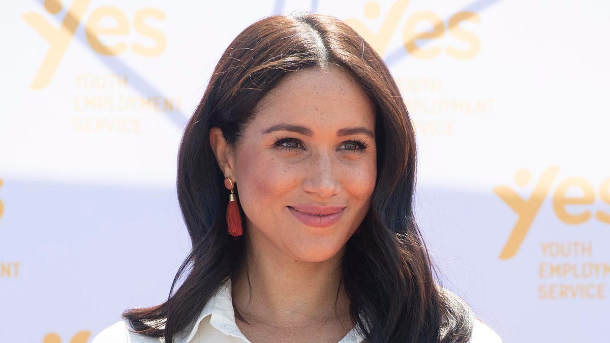 Meghan Markle smiling