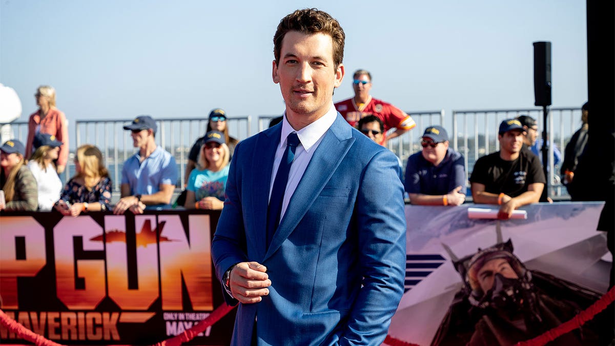 Miles Teller at the premiere