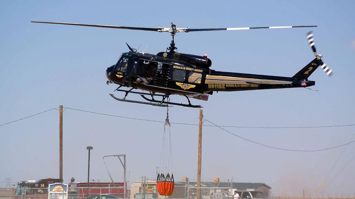 New Mexico sheriff department helicopter