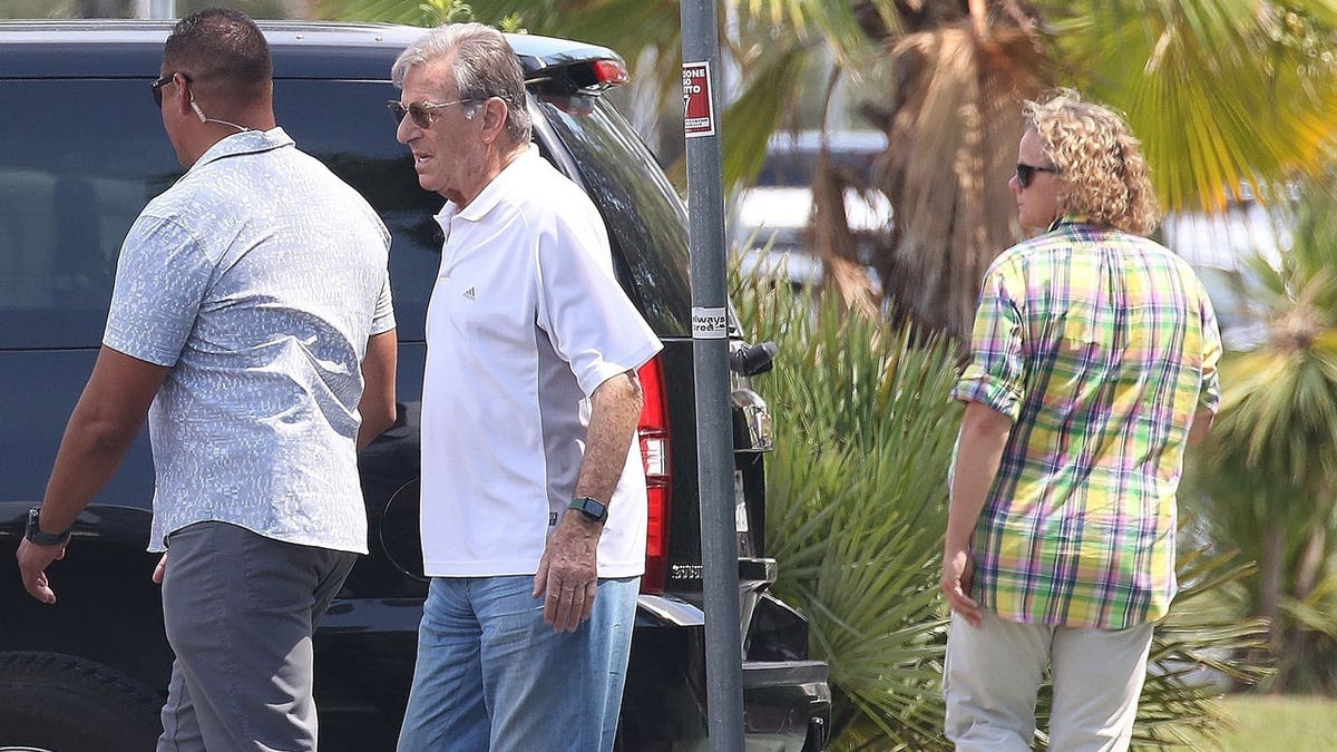 Nancy Pelosi's husband Paul Pelosi is seen in Italy