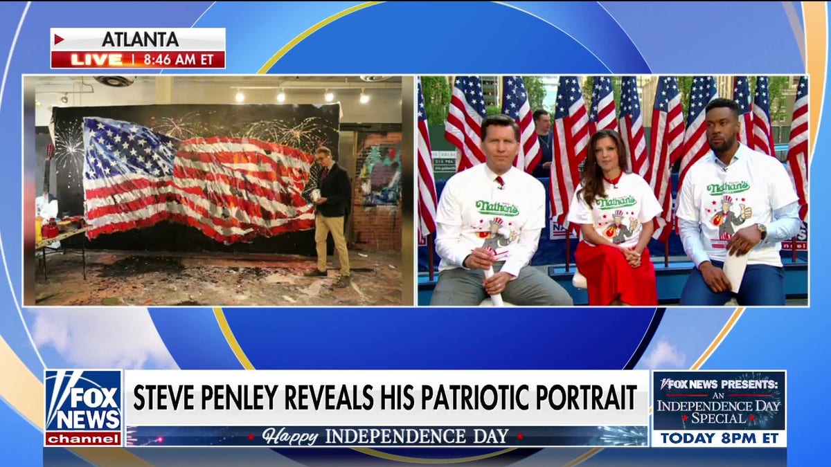 steve penley artwork fourth of july