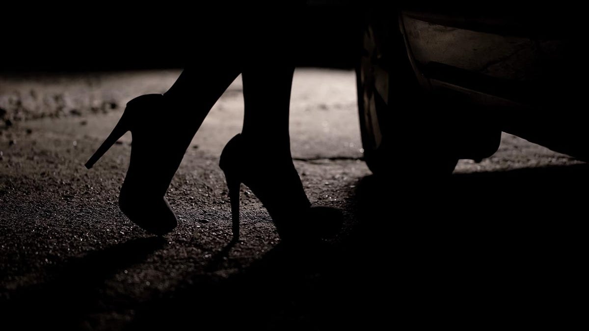 stock photo of woman's heels