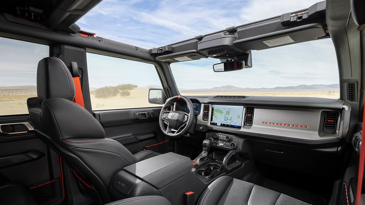 Ford Raptor cabin