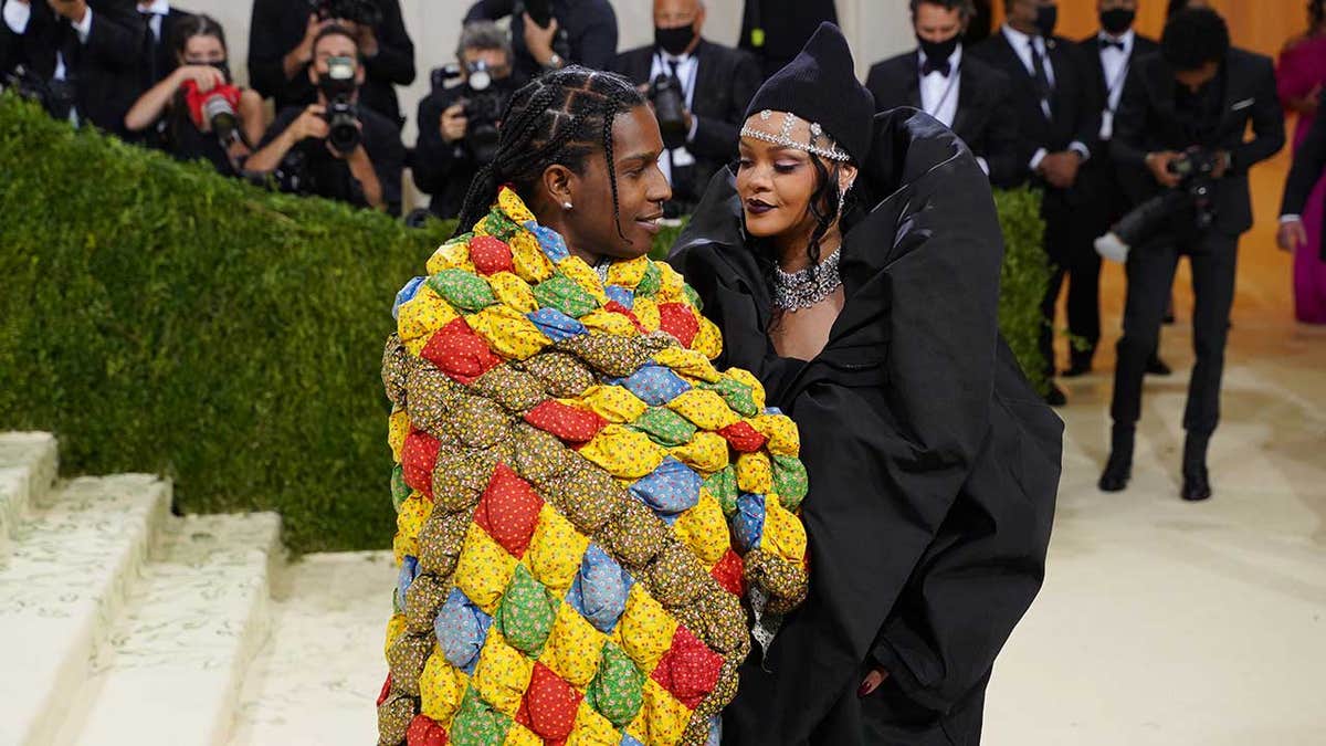 A$AP Rocky and Rihanna