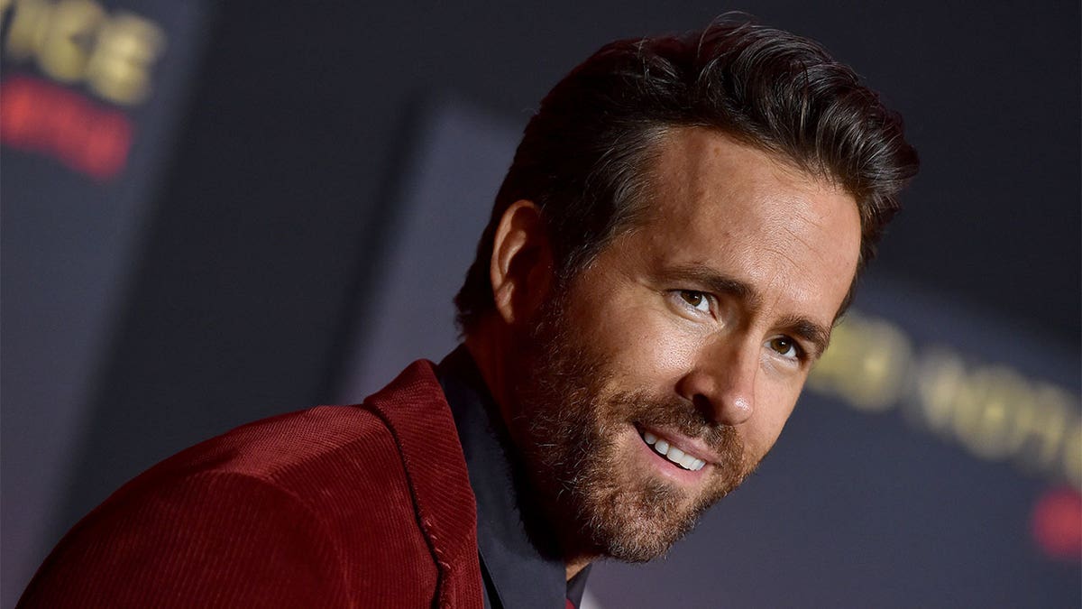 Ryan Reynolds at the premiere of "Red Notice"